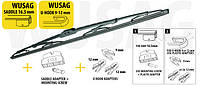 Щітка склоочисника для вантажівок і автобусів 600 мм, (WUSAG600)