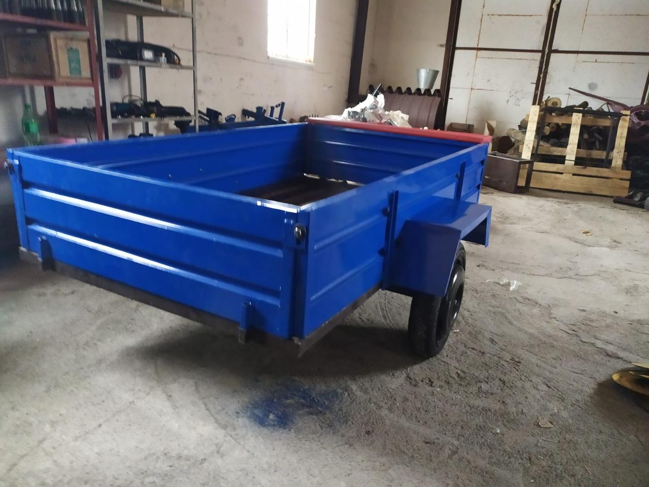 Причіп мотоблочний під жигулівські колеса 120*200 см, фото 1