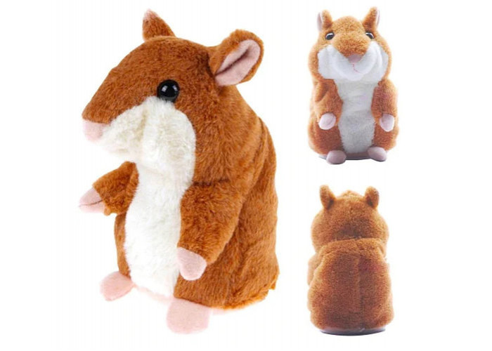 Розмовляючий хом'як Kronos Toys Темно-коричневий, фото 1