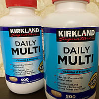 Мультивітаміни для дорослих з Америки .Daily Multi. Kirkland 500 tablets