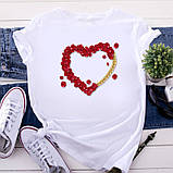 Жіноча футболка із серцем "Я тебе кохаю", фото 7