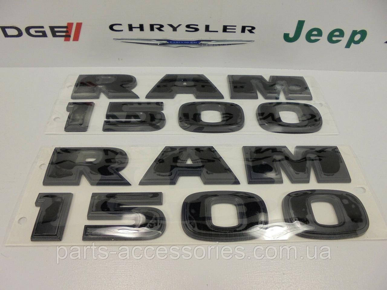 Dodge RAM 1500 2009-2019 Емблема значок чорний на ліві праві двері передні Новий Оригінал