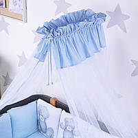 Балдахін універсальний Baby Veres Блакитний 150х500 см, фото 3