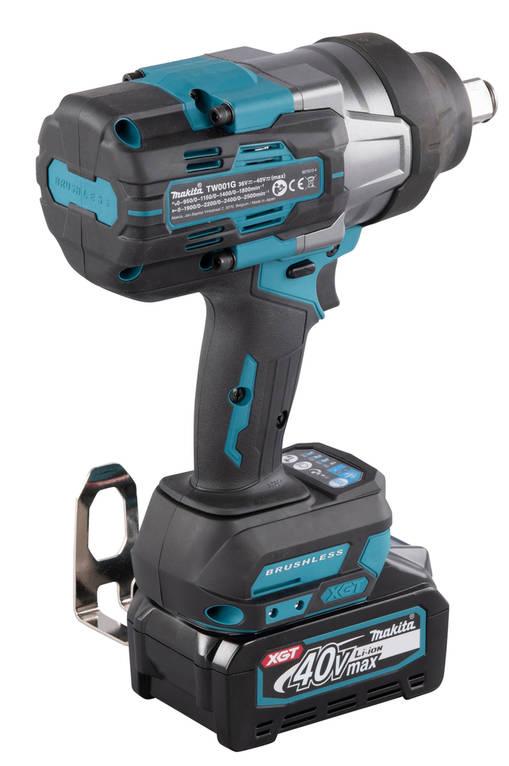 Аккумуляторный гайковерт Makita TW001GM201 XGT 40V, 1630 Нм, 2 аккум. 4 Агод, кейс - фото 2 - id-p1567456234