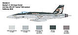 Збірна модель Italeri (1:48) F/A-18 E Super Hornet, фото 4
