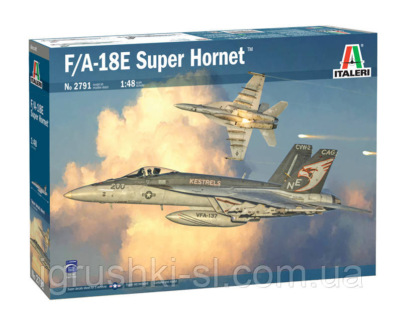 Збірна модель Italeri (1:48) F/A-18 E Super Hornet