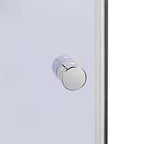 Душова кабіна Lidz Wawel SC80x80.SAT.LOW.GR, тоноване скло 4 мм без піддону, фото 2