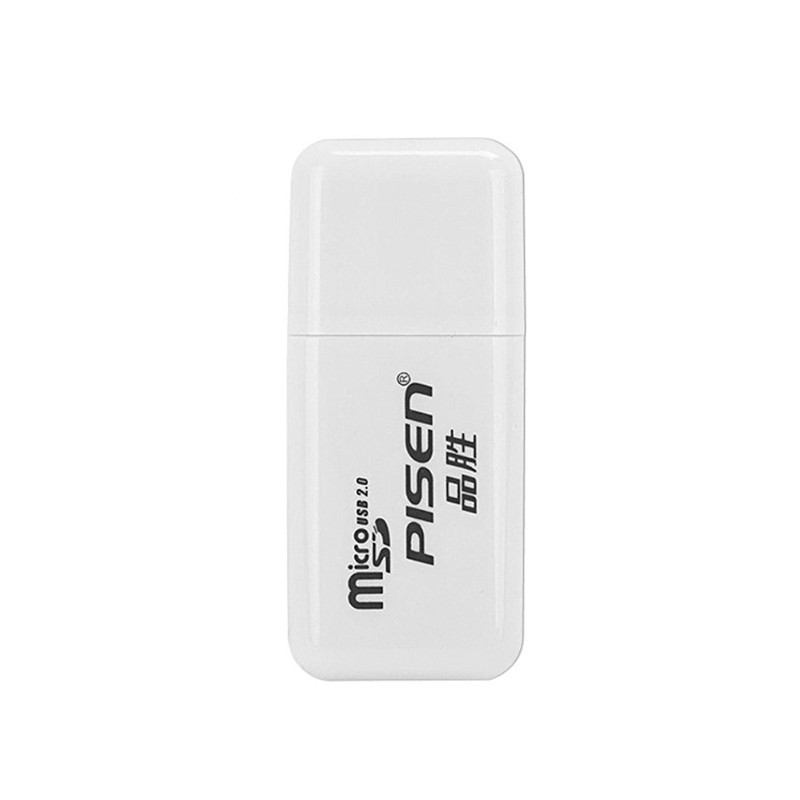 Micro SD Pisen TS-E004 USB 2.0 White Carder