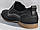 Чоловічі демісезонні туфлі Forra із PU-шкіри, чорні, відмінна якість, розміри 41, 42, 43, 44, фото 8