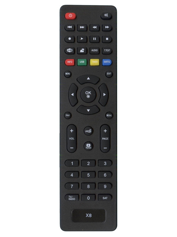 Пульт для ресивера Openfox X8 combo hd, X8 s2-mini, T2+S2-mini