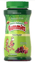 Вітаміни для дітей Puritan's Pride children's Multi Gummies 120 жувальних цукерок