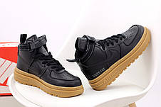 Зимові кросівки Nike Air Force GORE-TEX, чоловічі кросівки. ТОП Репліка ААА класу., фото 3