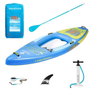 Универсальная надувная SUP доска сапборд AQUATONE WAVE PLUS
