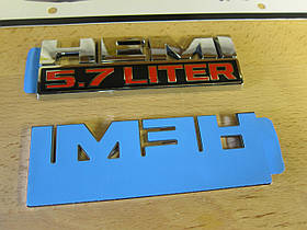 Dodge RAM 2013-2019 емблема значок HEMI 5.7 Liter Новий Оригінал