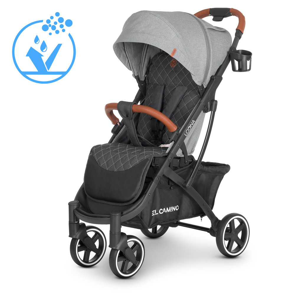 Коляска дитяча ME 1090L LOONA Gray