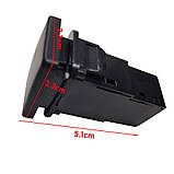 КНОПКА увімкнення додаткового світла "Люстри" оновлена з підсвічуванням Toyota New (універсальна) балка, фото 2