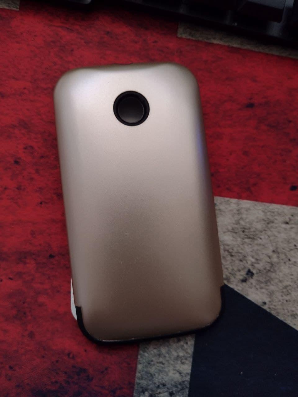 Чохол на телефон Motorola Е XT1021 золотий