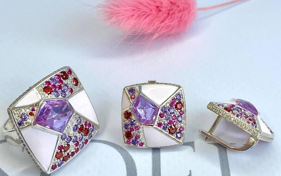 Срібний набір Розмір 18, фото 1