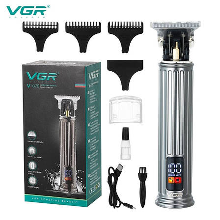 Професійна машинка для стрижки волосся VGR V-078, фото 2