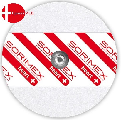 Одноразовий ЕКГ електрод для холтера SORIMEX EK-S 50 P
