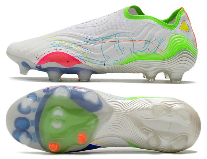 Бутсы Adidas Copa Sense + FG Белые Футбольные Копочки Адидас Копа Сенс ...