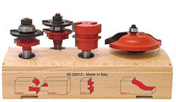 Комплект для меблевих фасадів із чотирьох фрез (Freud, Італія)