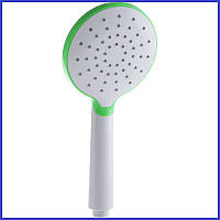 Душова лійка для душу білий розпродаж 1-режимна Zerix SH-35 Green
