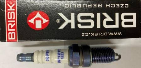 Свічка 4T BR12YC 1523 Super BRISK 1 шт., фото 1