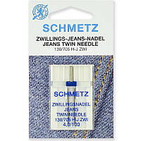 Двойная игла для джинсовой ткани Schmetz Twin Jeans №100/4.0