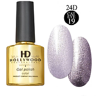 Гель лак HD Hollywood Cat Eye 9D бузковий №019 8мл