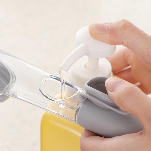 Многофункциональная щетка для мытья посуды Decontamination Wok Brush с дозатором - фото 4 - id-p1567912327