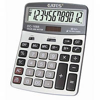 Калькулятор "EATES" DC-1688 (12 разрядный, 2 питания)
