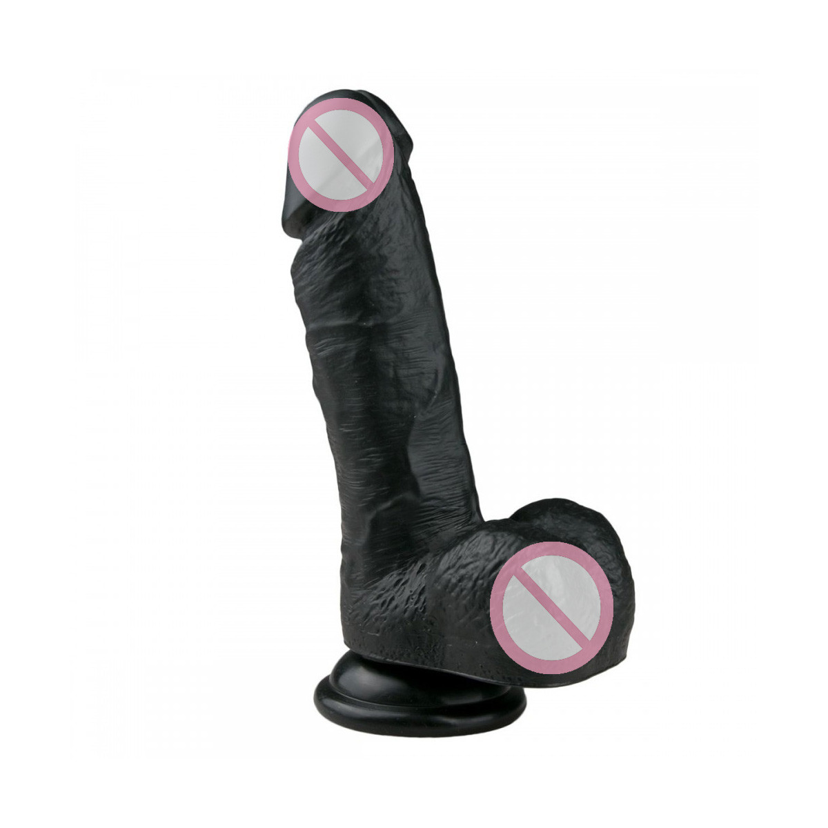 Фалоімітатор реалістичний EasyToys Realistic Dildo - 17,5 см чорний