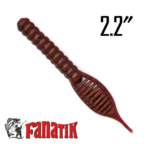 GIPNOZ LONG 2.2" (55 мм.) 7 шт. Силікон Fanatik колір 121, фото 1