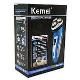 Електробритва Kemei Km-2801, фото 8