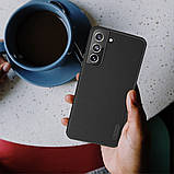 Захисний чехол Nillkin для Samsung Galaxy S22+ (Super Frosted Shield Pro) Black Чорний, фото 6