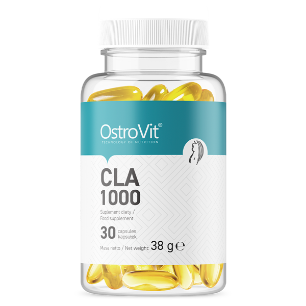Жироспалювач OstroVit CLA 1000, 30 капсул