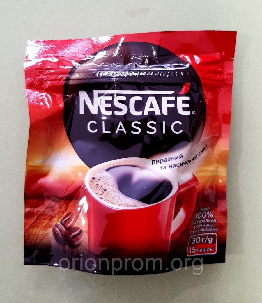 Кава Nescafe Classic 30 г розчинна