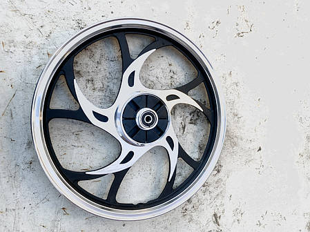 Диск Альфа Актив Дельта 17 задній чорний, фото 2