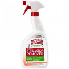 Знищувач плям та запахів котів спрей Nature's Miracle Cat Stain & Odor Remover з ароматом дині 946 мл