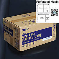 Фотопапір  DNP DS-RX1 HS перфорований 20x7.5см. (8x3")-1400 фото