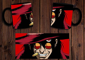 Чашка "Хеллсінг" / Кружка Hellsing №1 Чорний