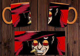 Чашка "Хеллсінг" / Кружка Hellsing №1 Помаранчевий