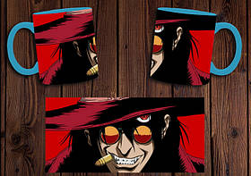 Чашка "Хеллсінг" / Кружка Hellsing №1 Блакитний