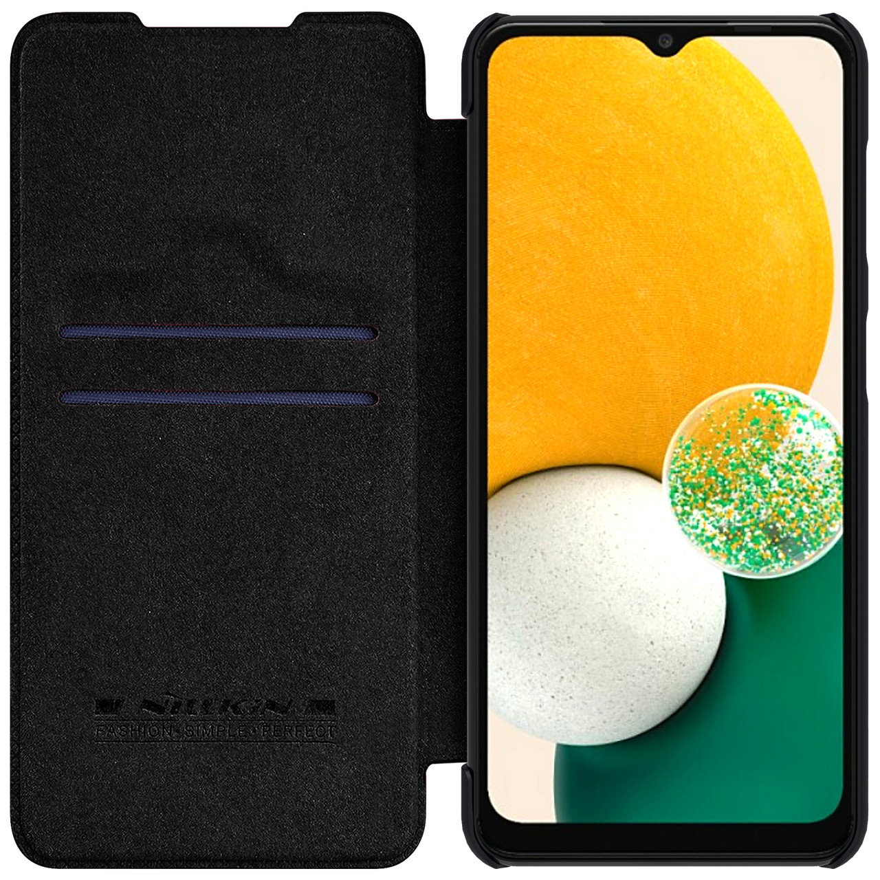 Захисний чохол-книжка Nillkin для Samsung Galaxy A13 5G (Qin leather case) Black Чорний