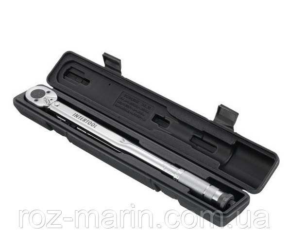 Динамометрический Ключ 1/2", 28-210 NM INTERTOOL XT-9006 — Купить ...