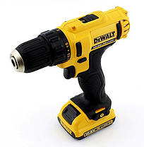 Потужний акумуляторний дриль-шуруповерт 10.8V DeWALT DCD710D2 : 24 Нм, кейс професійний шуруповерт для дому, фото 3