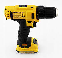 Потужний акумуляторний дриль-шуруповерт 10.8V DeWALT DCD710D2 : 24 Нм, кейс професійний шуруповерт для дому, фото 5