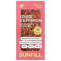 Хлібці з буряком, 100г Sunfill