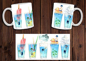 Чашка "Вільний!" / Кружка Free! №15